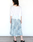 Gonna Pleats Cotone