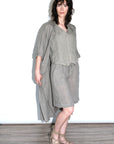 Camicia Lunga in Lino Lavato – Linea Artigianale