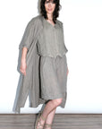 Camicia Lunga in Lino Lavato – Linea Artigianale