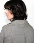 Camicia Lunga in Lino Lavato – Linea Artigianale