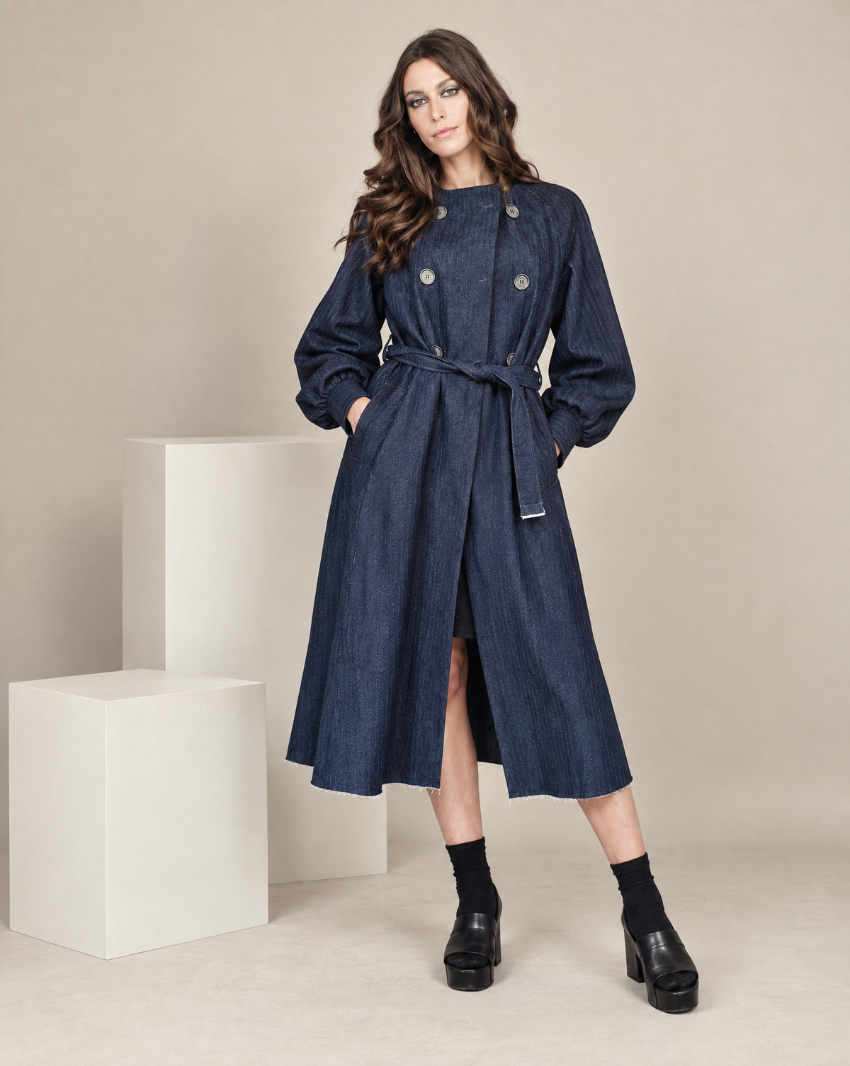 Trench GIUNTO DENIM